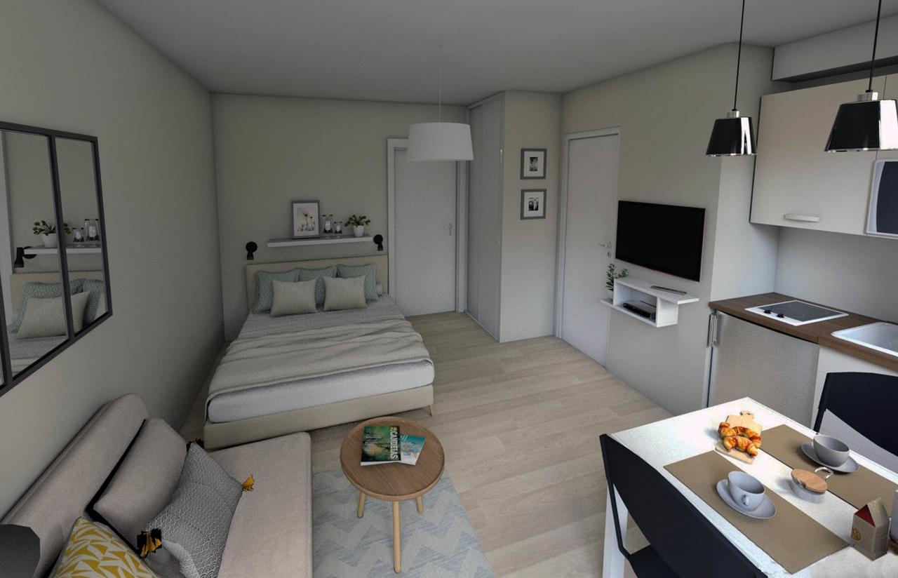 Studio Premium Toulouse Basso Cambo Meteo France Appartement Buitenkant foto